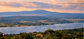 Illustrative scenic landscape